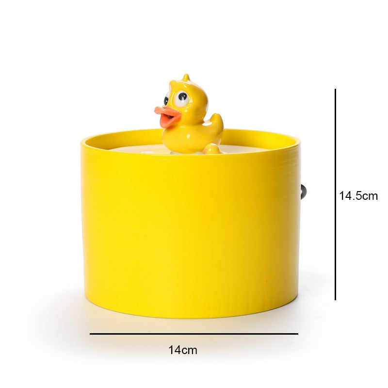 Duck Cat Water Fountain - Cat water fountain