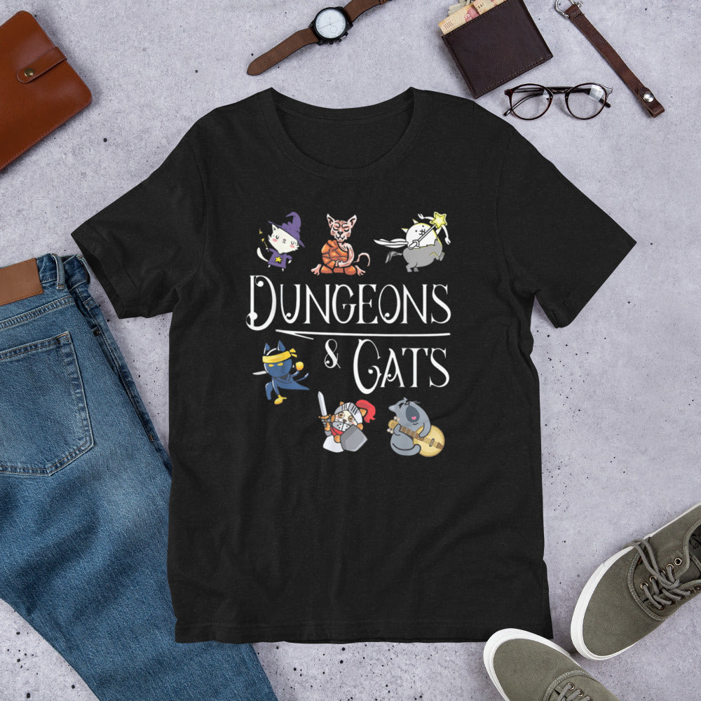 Dungeons and Cats shirt - XS
