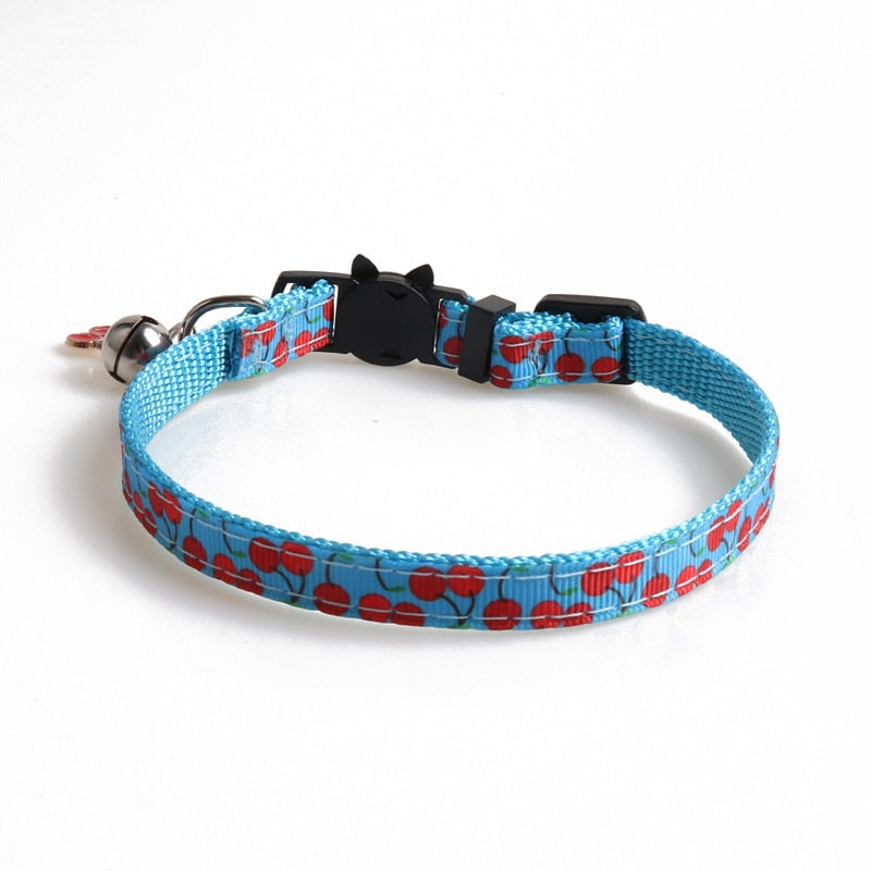 Elastic Fruit Collars for Cats - Cherry / 1.0x28cm - Cat