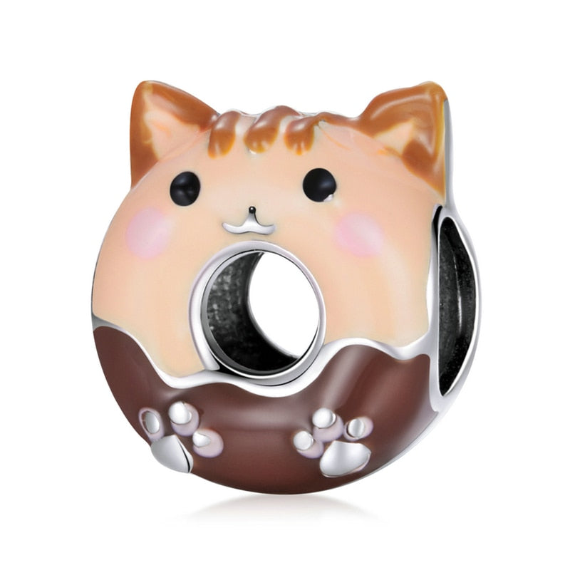 Enamel Cat Charms - Cat charms