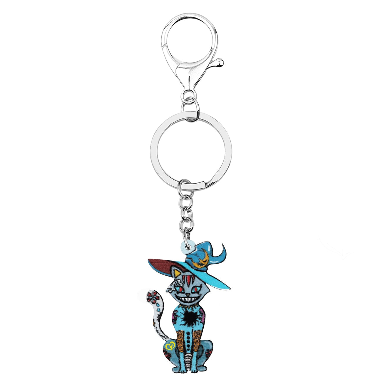 Evil Cat Keychain - Cat Keychains