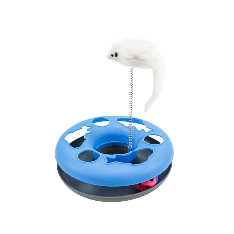 Exercise Teaser Cat Toy - Blue - Cat Toys