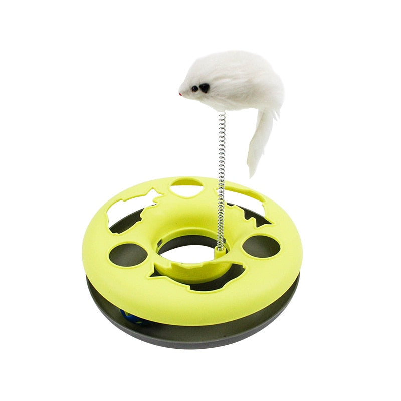 Exercise Teaser Cat Toy - Yellow - Cat Toys