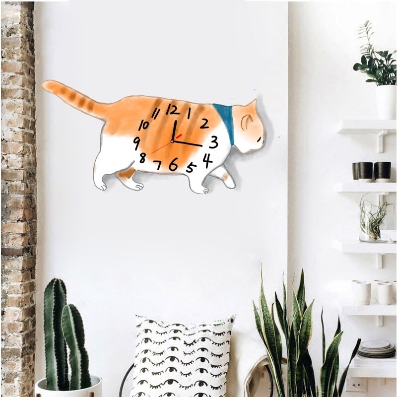 Fat Cat Clock