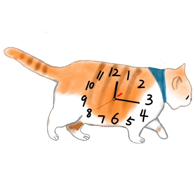 Fat Cat Clock