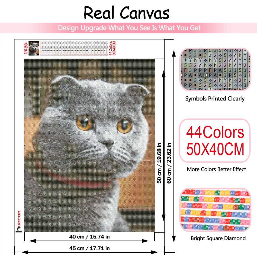 Fat Cat Diamond Painting