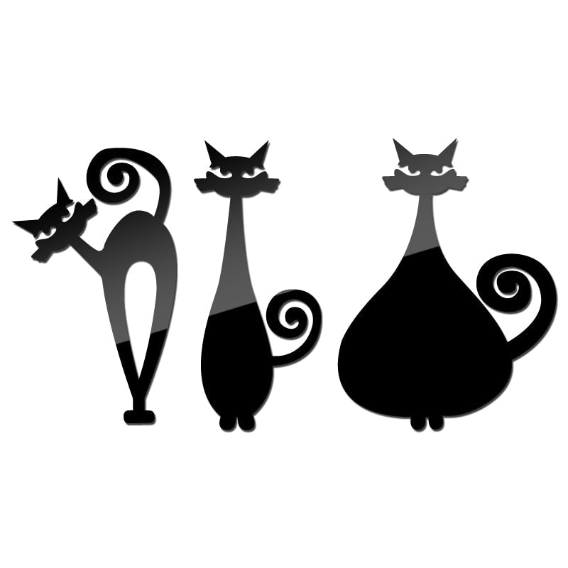 Felix the Cat Wall Art - Black