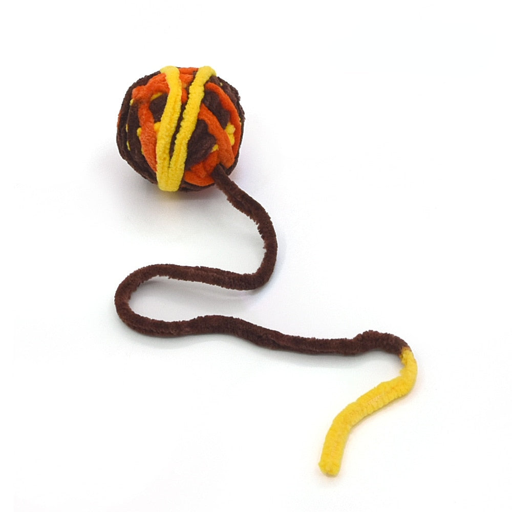 Fidget Cat Toy - Yellow Orange Coffee - Cat Toys