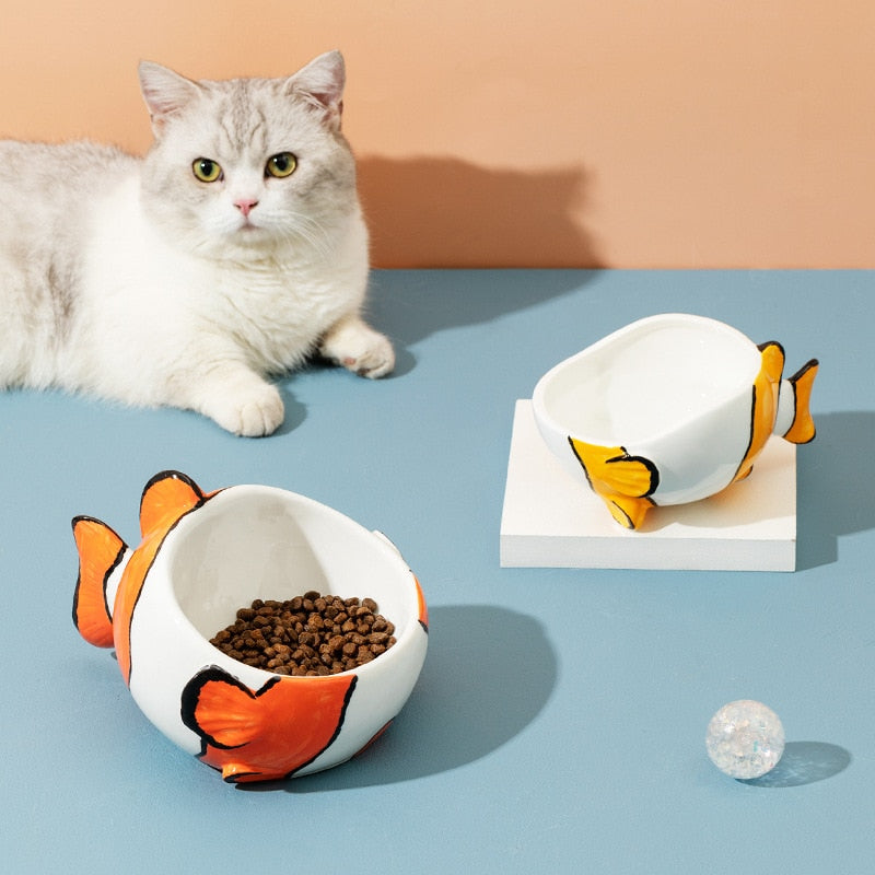 Fish Cat Bowl - Cat Bowls