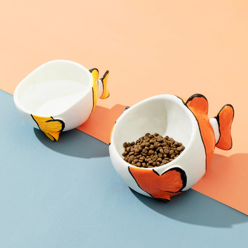 Fish Cat Bowl - Cat Bowls