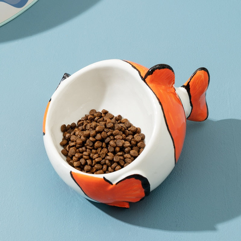 Fish Cat Bowl - Cat Bowls
