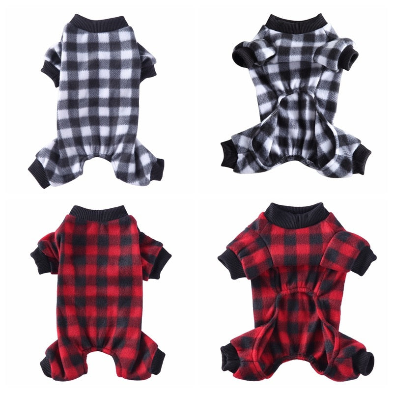 Flannel Pajamas for Cats - Pajamas for Cats