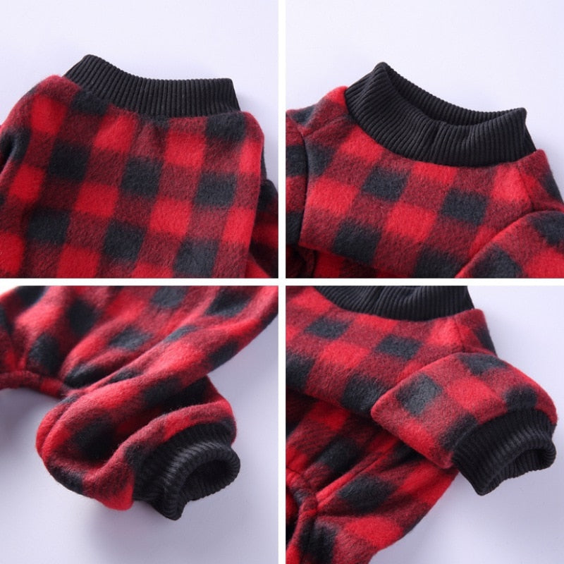 Flannel Pajamas for Cats - Pajamas for Cats
