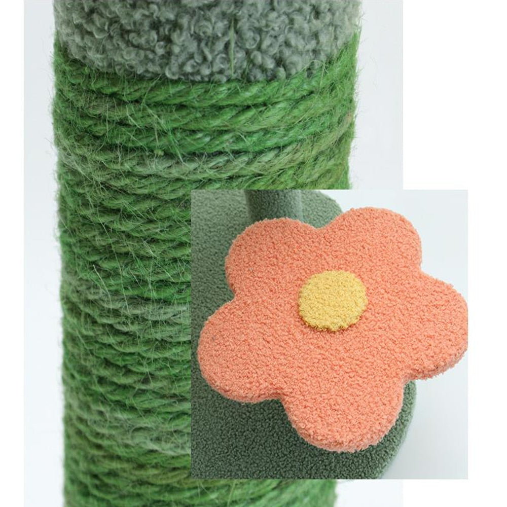 Flower Cat Scratching Post - Cat scratching post