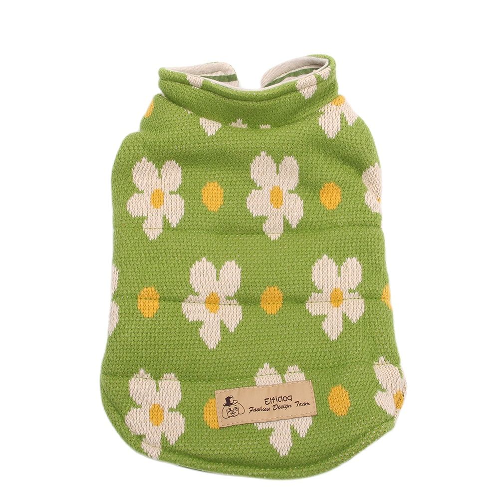 Flower Shirt for Cats - Green / XS - Shirts for Cats