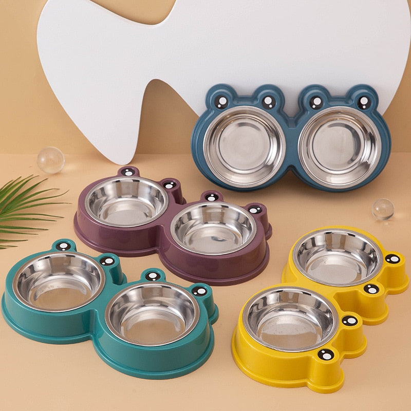 Frog Cat Bowl - Cat Bowls