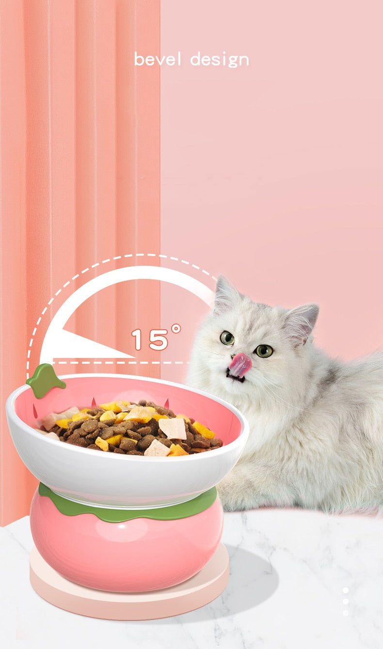 Fruit Ceramic Cat Bowl - Cat Bowls