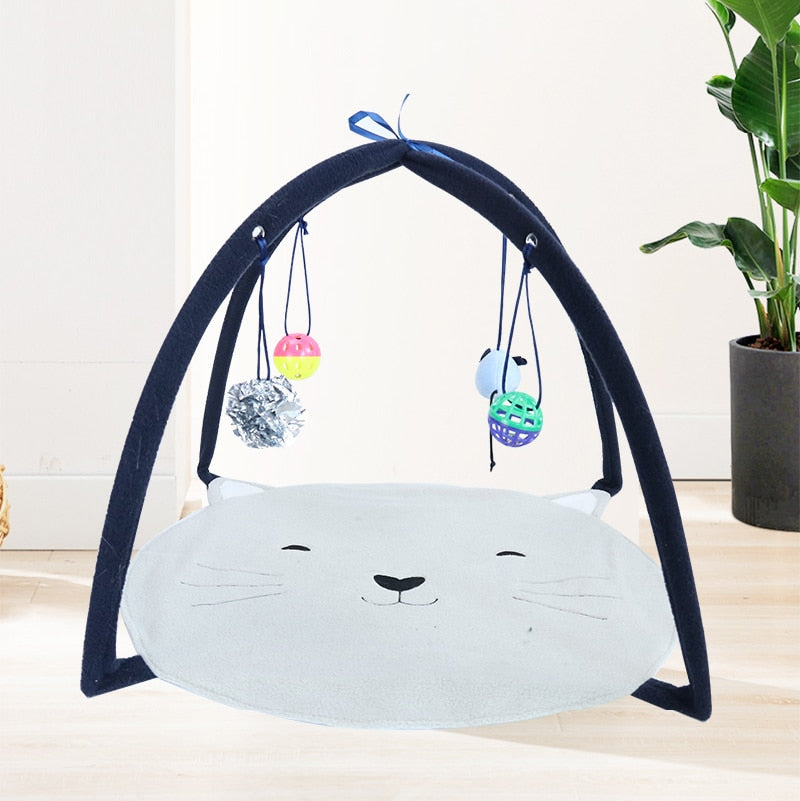 Funny Cat Bed - Gray