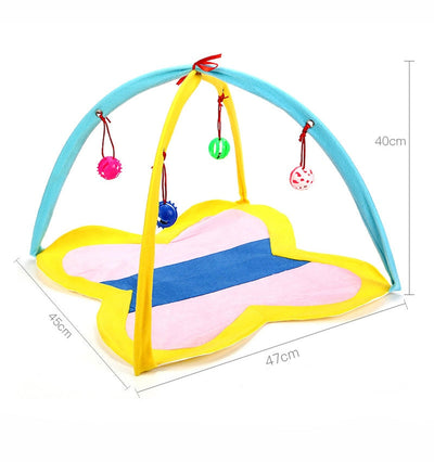 Funny Cat Bed - Yellow