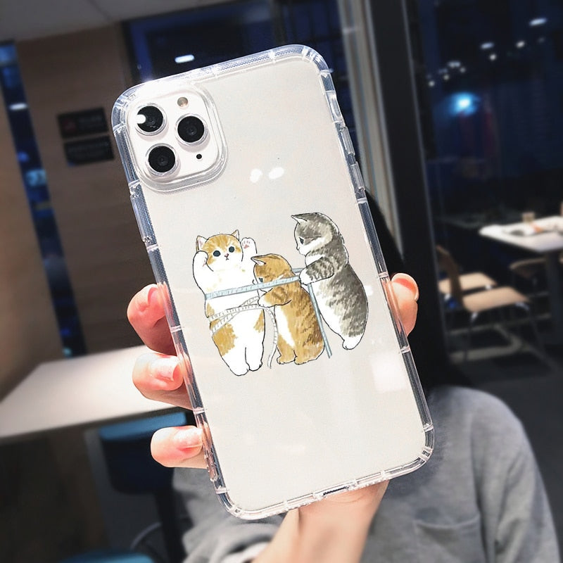 Funny iPhone Cat Case - For iPhone 6 6s / Measure - Cat