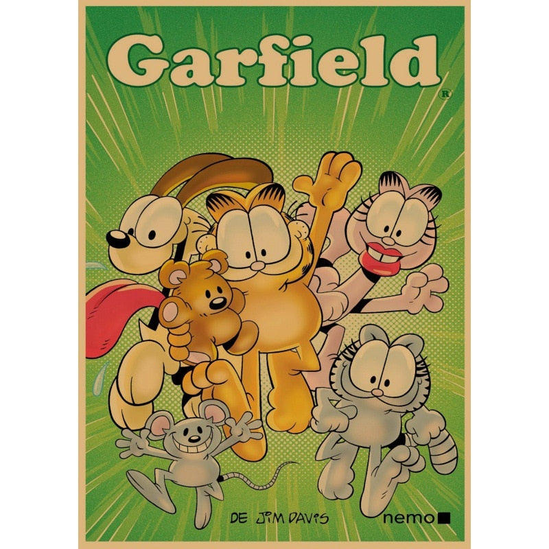 Garfield the Cat Posters - Garfield 1 / Cohesionless - Cat