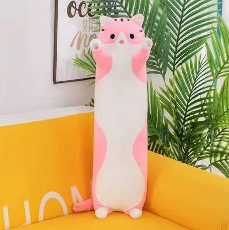 Giant Cat Pillow - 50cm / Pink