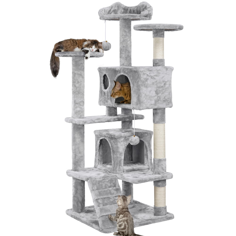 Giant Cat Tree - Light Gray / United States