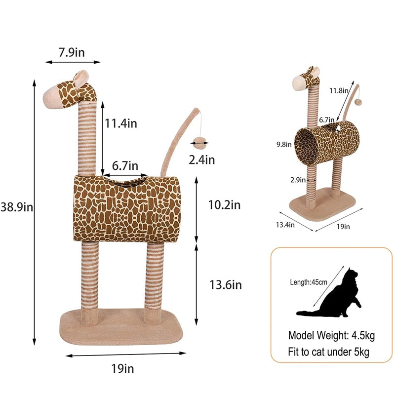 Giraffe Cat Tree - Giraffe