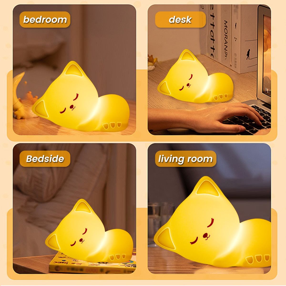 Glow Cat Night Light