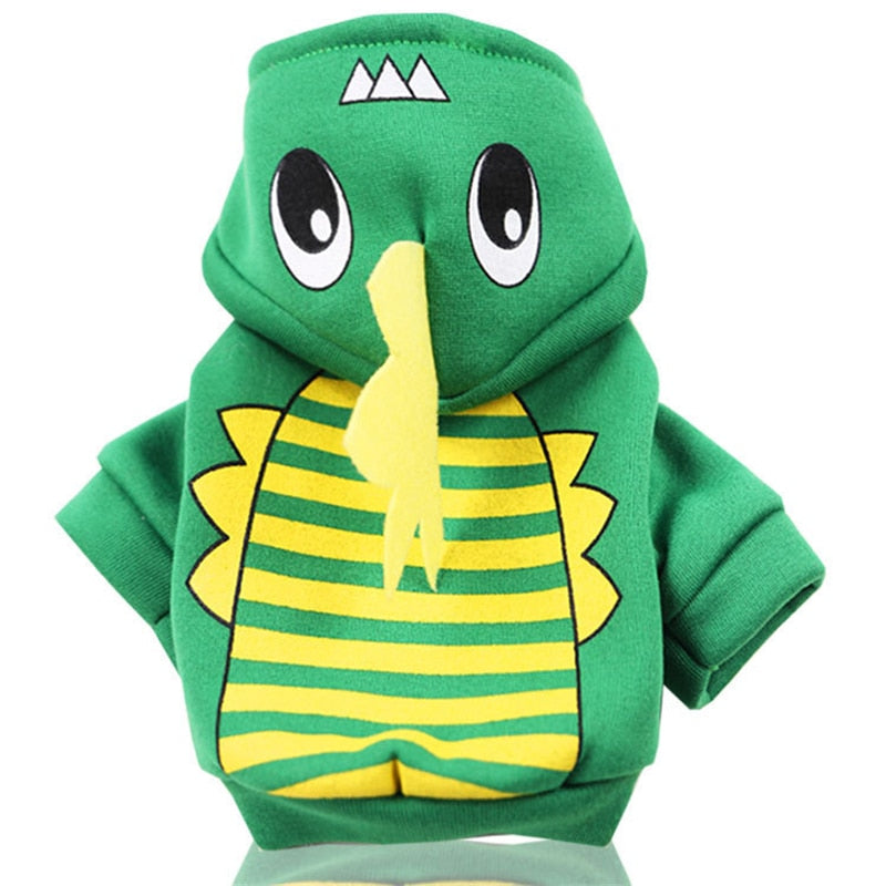 Godzilla Costume for Cats - Green / XS