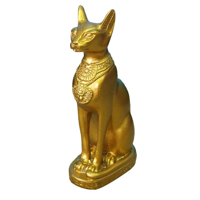 Golden Cat Statue