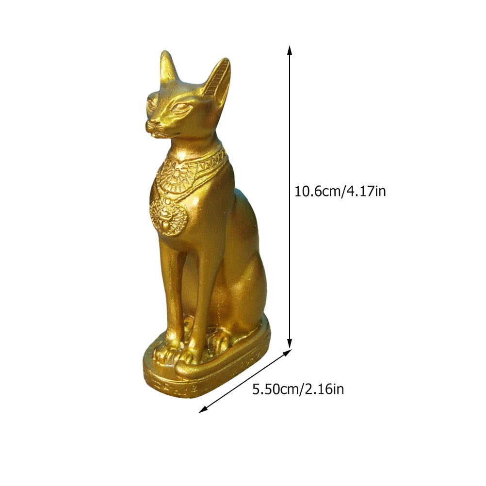 Golden Cat Statue