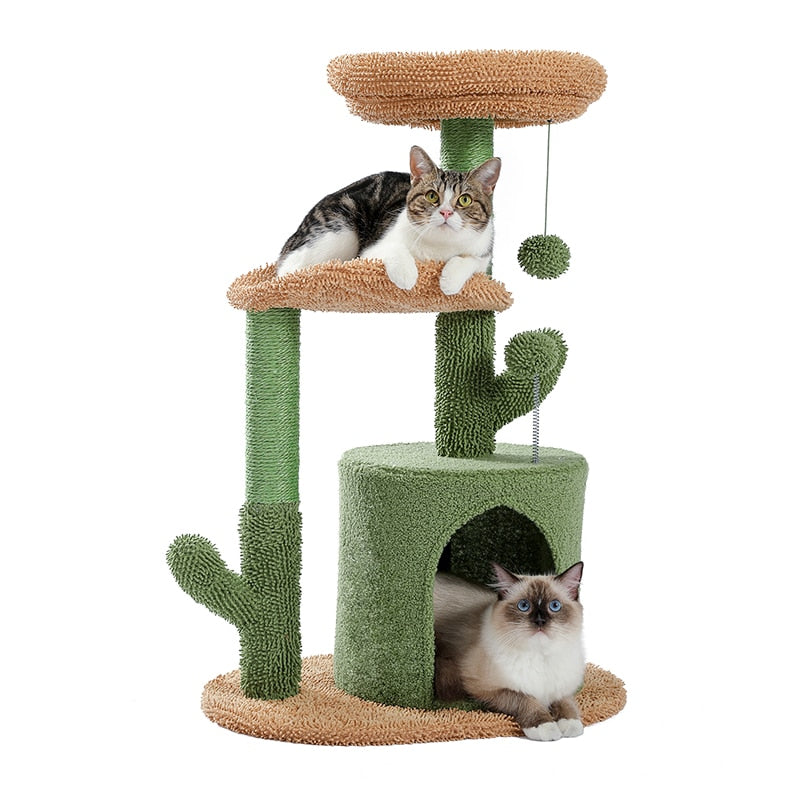 Green Cat Tree