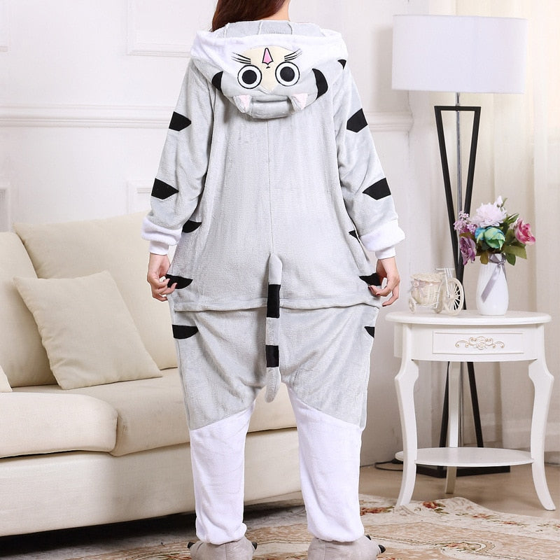 Grey Cat Kigurumi - Cat Kigurumi