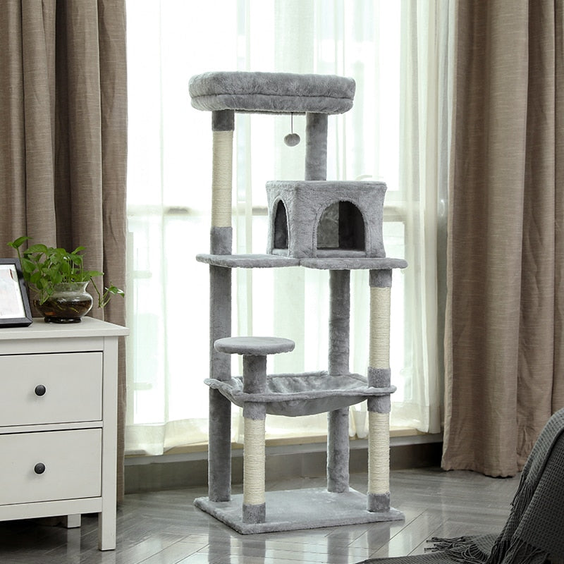 Grey Cat Tree