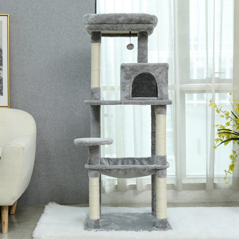 Grey Cat Tree