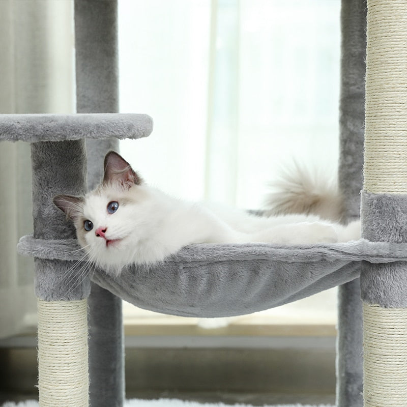 Grey Cat Tree