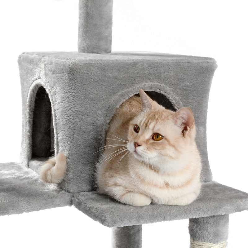 Grey Cat Tree