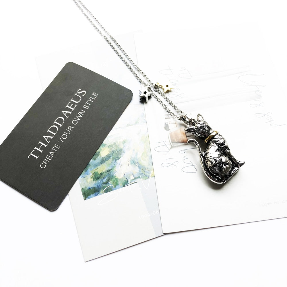 Grumpy Cat Necklace - Cat necklace