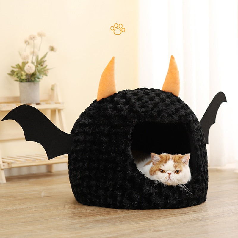 Halloween Cat Bed