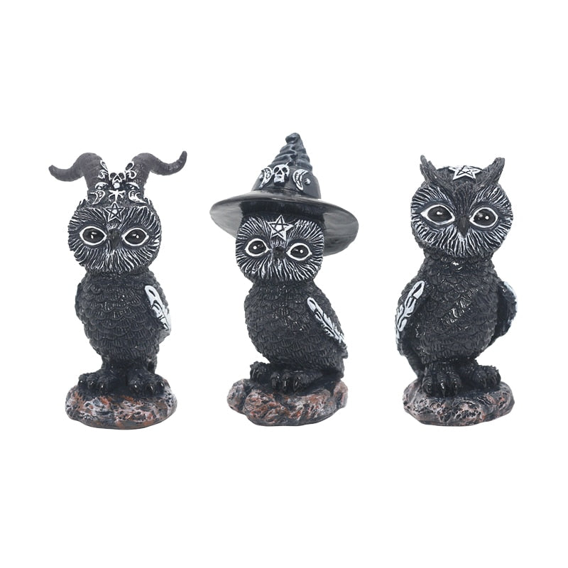 Halloween Cat Figurine