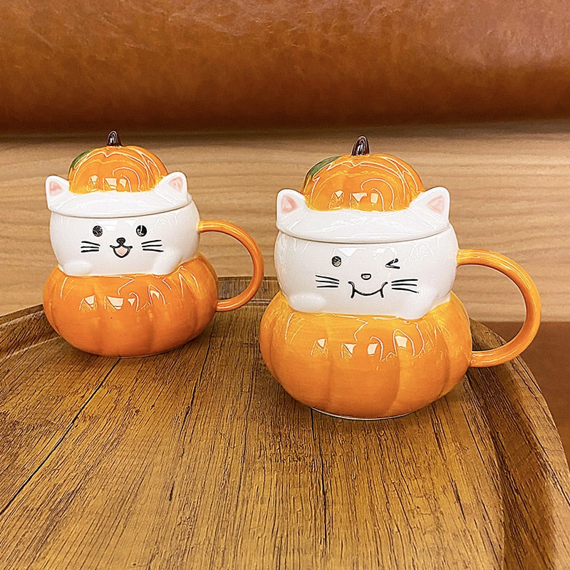 Halloween Cat Mug