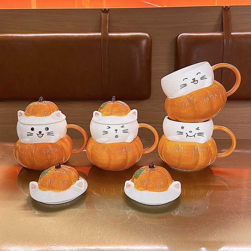 Halloween Cat Mug