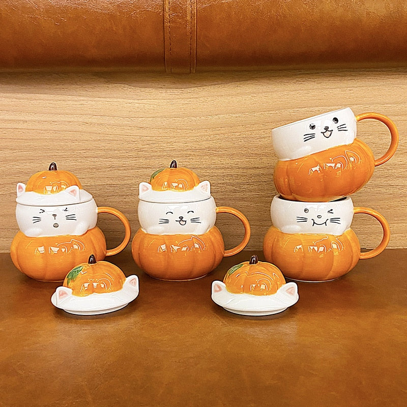 Halloween Cat Mug