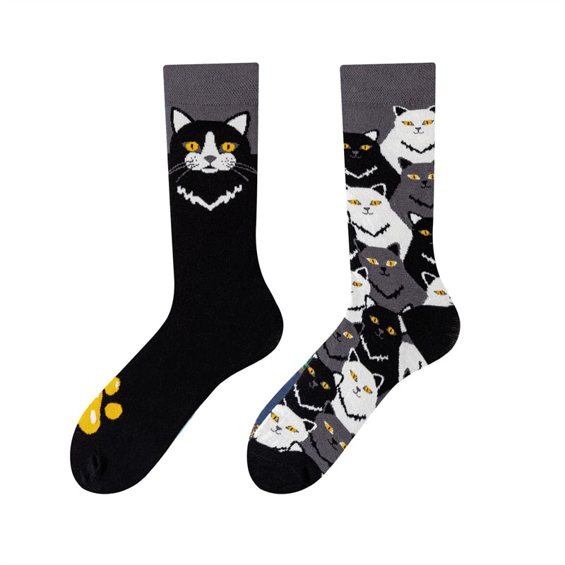 Halloween Cat Socks - Cat Socks