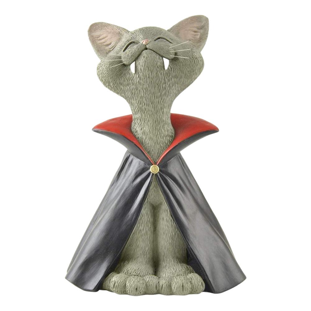 Halloween Cat Statue - Grey / United States