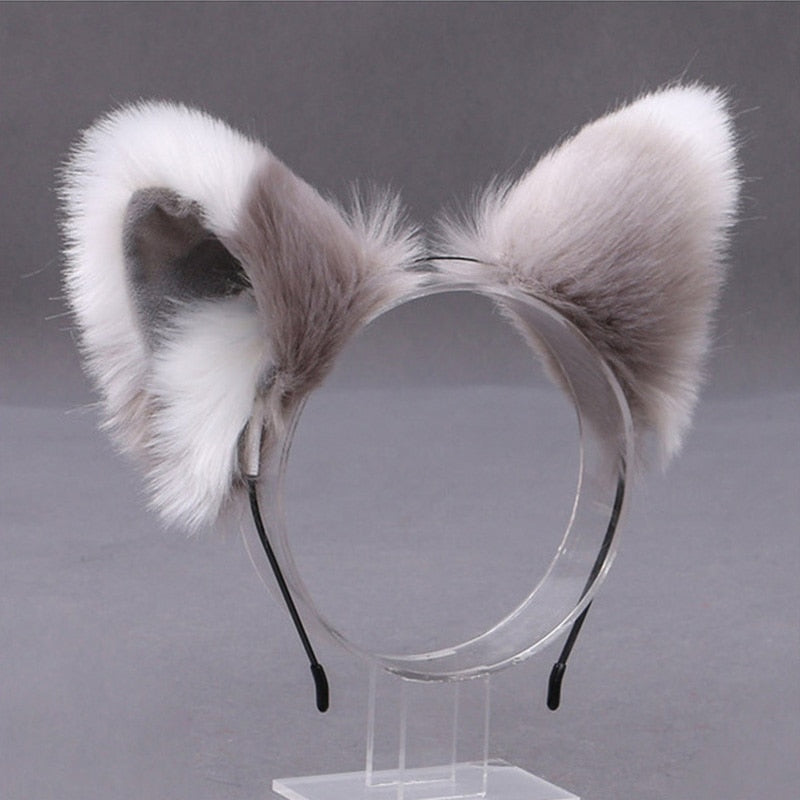 Headband with Cat Ears - I - Headband with Cat Ears