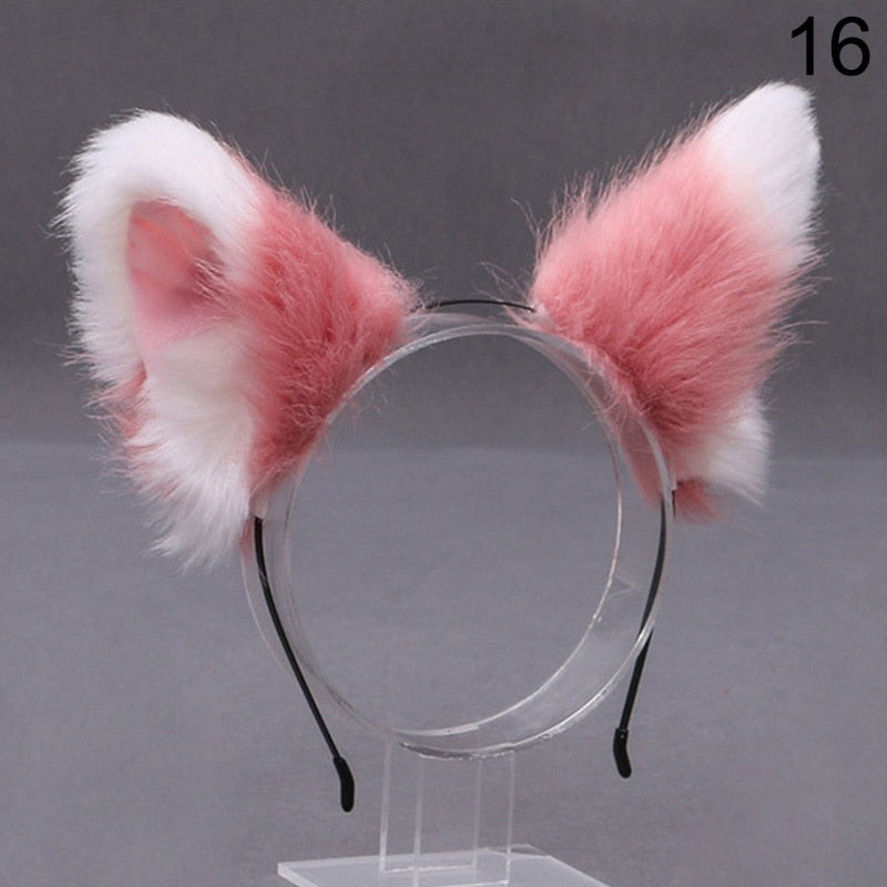 Headband with Cat Ears - Headband with Cat Ears