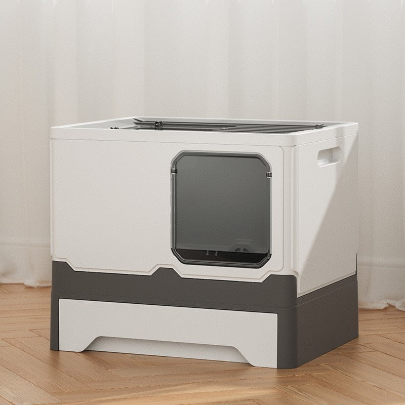 Hidden Cat Litter Box - Grey - Cat litter Box