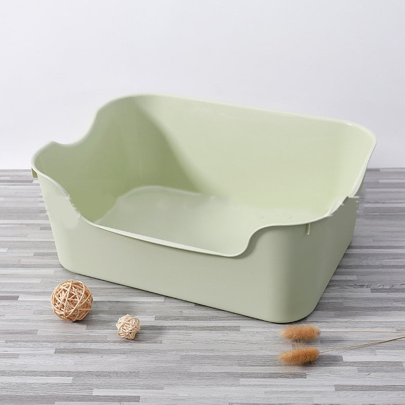 High Sided Cat Litter Box - Matcha - Cat litter Box